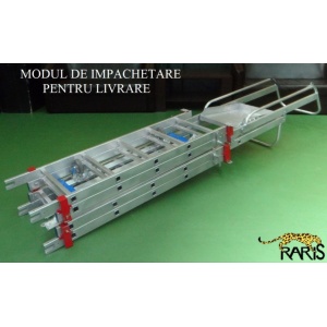 Scara platforma aluminiu RARIS cu inaltime reglabila, tip SIR - Img 7
