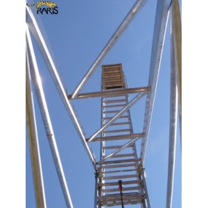 Scara platforma aluminiu RARIS mobila si telescopica tip SPMT - Img 2