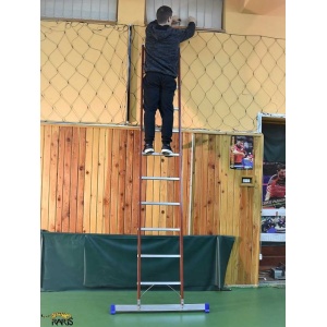 Scara RARIS, electroizolanta, fibra sticla, cu un tronson tip 1NE si 1NEB - Img 3