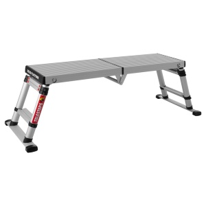 Scara telescopica cu platforma, Telesteps, 3 trepte 65mm, inaltime max. platforma 0.88m, inaltime max. de lucru 2.88m, tip Solid Line - Img 3