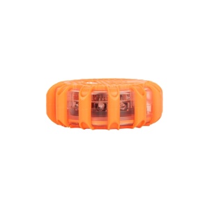 Semnalizator de urgență și lanternă LED Tellur Basic, 3 x AAA, magnetic, portocaliu - Img 2