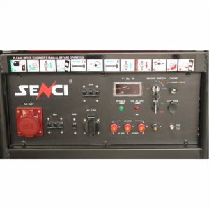 SENCI, Generator SC18000TE-ATS, Putere max. 17 kW, 400V, AVR, motor benzina - Img 2
