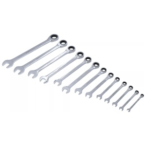 Set 13 chei combinate cu clichet BGS 8 - 32 mm - Img 2