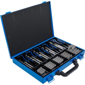 Set 130 piese pentru reparat filete M6-M14 - Img 4