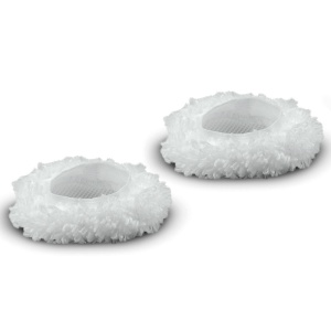 Set 2 lavete din microfibra Karcher pentru perie rotunda mare (SC2, SC3, SC4 si SC5)