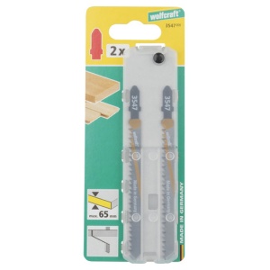 Set 2 panze pentru fierastrau pendular Wolfcraft 3547000, prindere in T, pentru lemn, adancime taiere 65 mm - Img 2