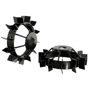 Set 2 roti metalice Progarden RM47 475x30x115mm, accesoriu motocultoare seria Campo U - Img 2