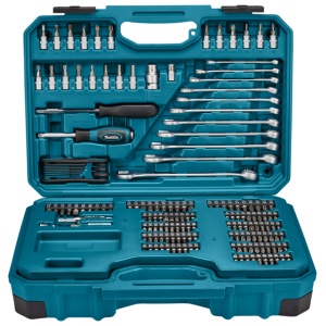 Set 221 piese Makita accesorii si scule de mana