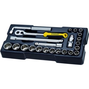 Set 23 piese insurubare Stanley STMT1-74726, antrenoare si accesorii 1/2" in modul pentru sertare - Img 4