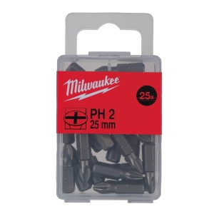 Set 25 Biți PH1 x 25 mm pentru șurubelnițe SHOCKWAVE™ IMPACT DUTY Milwaukee - Img 3