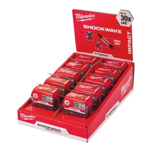 Set 25 buc cap surubelnita Torx (TX) TX 40 x 25 mm Milwaukee SHOCKWAVE - Img 3