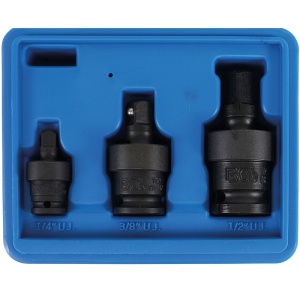 Set 3 articulatii cardanice de impact, 1/4" - 3/8" - 1/2" - Img 1