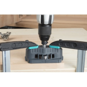 Set 3 opritoare de adancime pentru burghie si biti cu diametrul de 8, 10 si 12mm Wolfcraft 4681000 pentru controlul adancimii de gaurire - Img 2