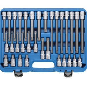 Set 32 piese BGS varfuri profil pana, pentru RIBE, 1/2"