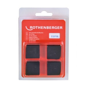 Set 4 buc fălci de tăiat filet, Rothenberger BSPT R, 2" - Img 2