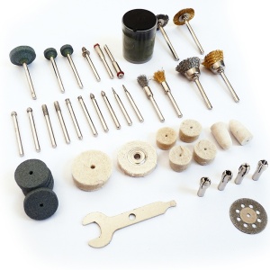 Set 43 accesorii sticla, ceramica si portelan pentru minifreza - Img 2