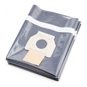 Set 5 saci PE pentru aspirator Flex FS-F VCE 44 L / M VE5, 445096 pentru VCE 44 H AC