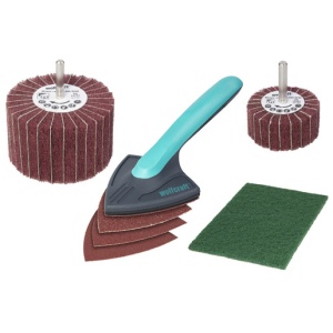 Set 7 piese pentru prelucrarea lemnului Wolfcraft 5642000 - Img 1
