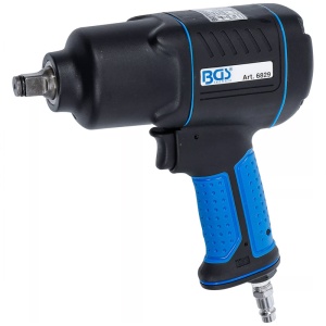 Set masina de insurubat cu impact pneumatica profesionala BGS, cu 16 accesorii, 1/2", max. 1200 Nm, reversibila - Img 6