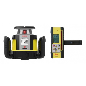 SET Nivela Laser Rotativa Rugby CLH, Combo + CLX 400 - Leica-6012278