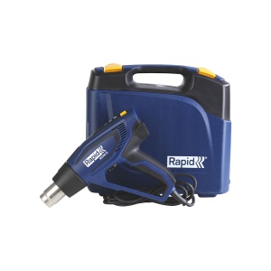 Set Suflanta aer cald Rapid R2200-E si servieta smart cu ghid de utilizare, incalzitor ceramic, reglare electronica a puterii, putere 2200 W, debit 500 l min,reglare debit aer in 3 trepte, temperatura - Img 2