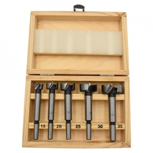 Set-Trusa burghie freza pentru Lemn DIN 7483 - 5 piese