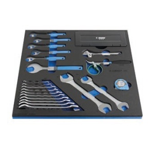 SET2-2600D Set de scule de bicicleta 2 in modul spuma SOS pentru 2600D / 21 piese - 625491