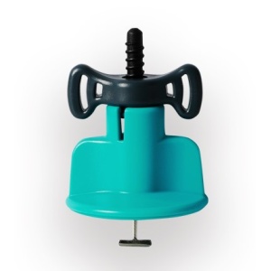 Sistem de nivelare reutilizabil T-spin pentru placi de gresie, faianta si placi, rost 1.5-6mm, 50buc - BIHUI-TSL50 - Img 1