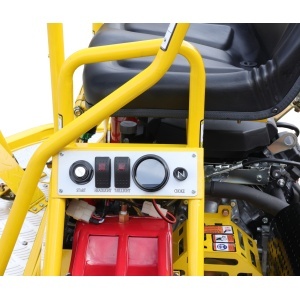 Slefuitor dublu Stager SDB73-4 pentru beton, motor Honda GX690 - Img 5