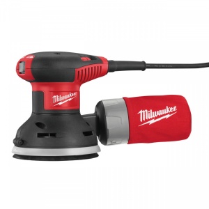 Slefuitor orbital cu talpa rotunda 220 V Milwaukee ROS 125 E, disc 125 mm, 300 W, alimentare Retea 220-240 V