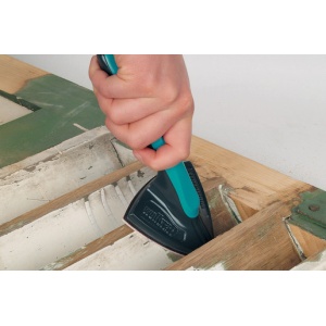 Slefuitor pentru colturi Wolfcraft 5884000, maner bicomponent, compatibil cu foi de slefuit Delta Easy-fix, prindere scai, 95 mm - Img 2