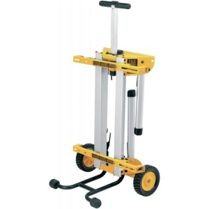 Stand ultra-profesional pentru ferastraiele circulare de masa DeWalt DE7400, cu roti pentru transport - Img 3