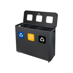 Stație colectare selectivă Eko Star Station 3 x 60 L - Img 2