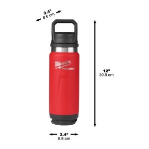 Sticlă roșie PACKOUT™ 710 ml cu capac - Img 13