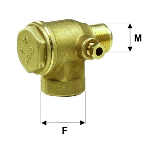 Supapa de sens unic 3/8"-3/8", dreapta, FIAC - Img 2