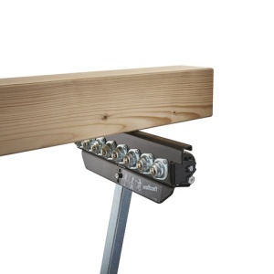 Suport cu rola multifunctional Wolfcraft 6102300, latime 300 mm, sarcina maxima 50 kg - Img 2