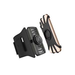 Suport detașabil Tellur de telefon 4"-6.5" pentru braț A100, negru - Img 1