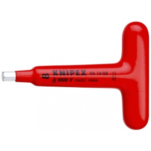 Surubelniță KNIPEX pentru șuruburi cu contur interior hexagonal cu mâner T 120 mm
