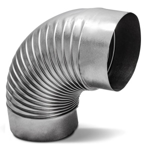 Teava de evacuare gaze (cot), 90°, Ø 120mm, Trotec