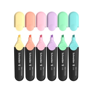 Textmarker Schneider Job Pastel 6/set - Img 3
