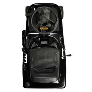 Tractoras pentru tuns gazonul 3 in 1 Texas Rider 7600E 12CP, benzina, latime taiere 760mm, inaltime taiere 30-76mm, sac colector 170l, pornire electrica - Img 9
