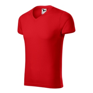 Tricou pentru bărbaţi, Slim Fit V-neck, 180 g/m² 146 - Img 12