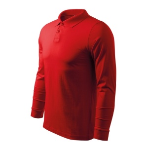 Tricou polo pentru bărbaţi, Single J. LS, 180 g/m² 211 - Img 6