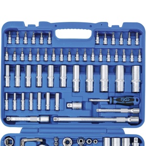 Trusa 192 piese 1/4" + 3/8" + 1/2", imperial (toli) - Img 5