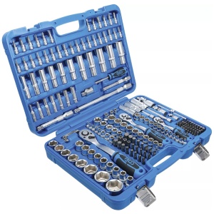 Trusa 192 piese "Pro Torque" 1/4" + 3/8" + 1/2" - Img 1