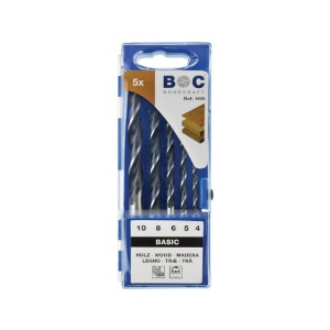 Trusa burghie CV pentru lemn 5 piese