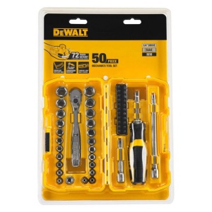 Trusa nano 50 piese Dewalt DWMT81610-0, 1/4" - Img 3
