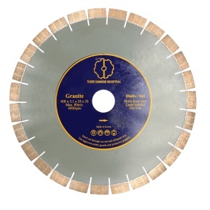 Tudee Disc diamantat debitare granit, standard, 400x50x20x3.1mm, reductie