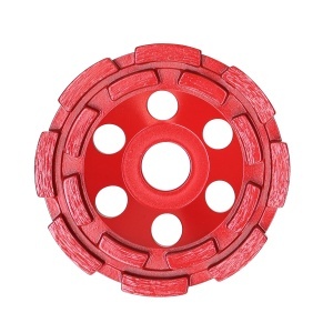 Tudee Disc diamantat slefuire-degrosare beton dur, standard, 115x22.2x8x6mm, segment dublu