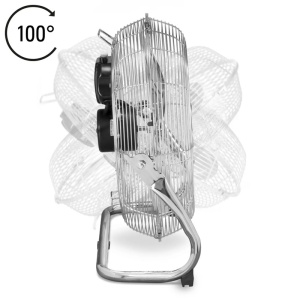 Ventilator de podea Trotec, tip TVM14 argintiu, 44 W, 35 cm, 3 viteze - Img 3